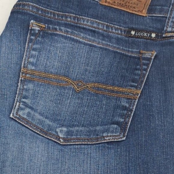 VINTAGE LUCKY BRAND CHARLIE SKINNY JEANS 4/27x30 🍀 - Picture 11 of 12
